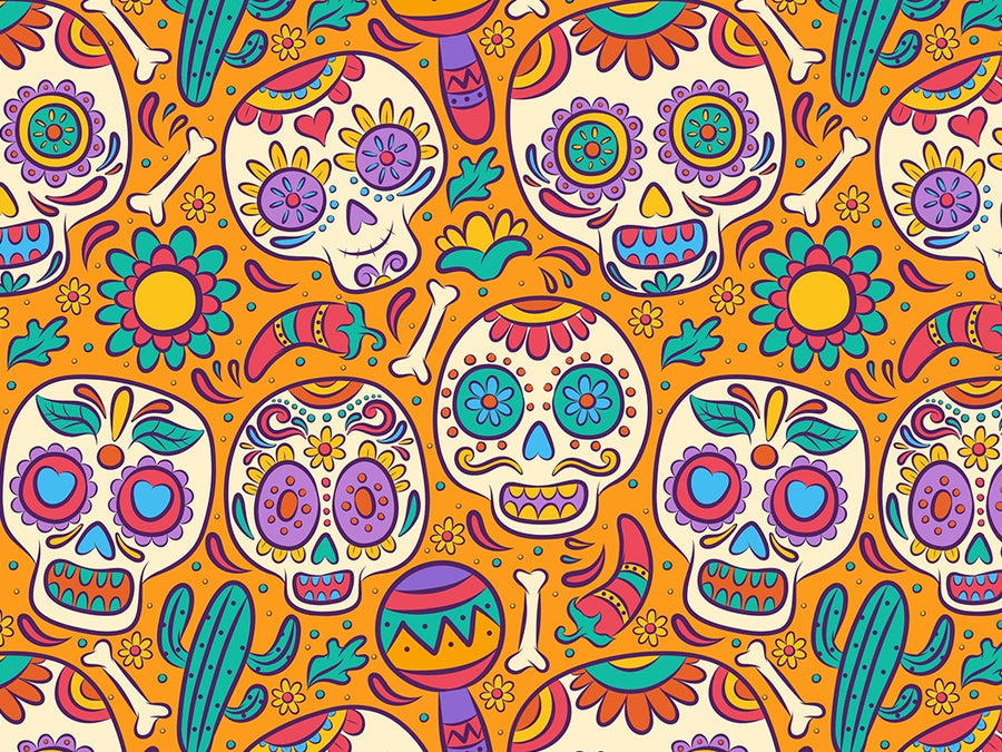 Hey Sugar Halloween Vinyl Wrap Pattern~Rwraps Series 914 Digitally Printed Vinyl Wrap~0