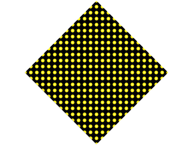 Hi Yellow Polka Dot Vinyl Wrap Pattern