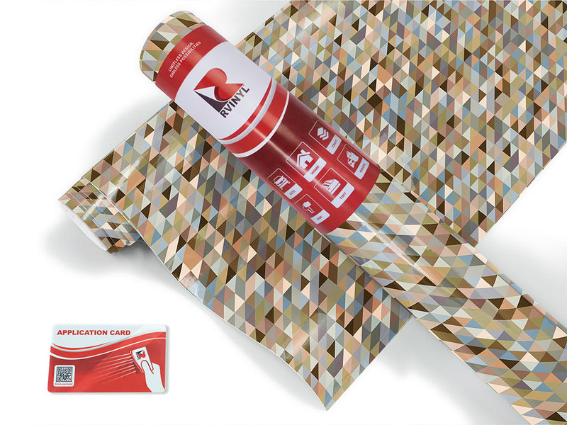 hickory hills mosaic Craft Vinyl Roll
