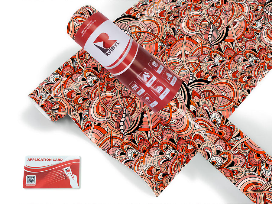 hidden dryads floral Craft Vinyl Roll