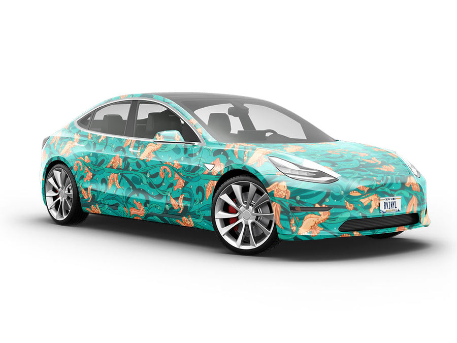 Hidden Horses Marine Life Vehicle Vinyl Wrap