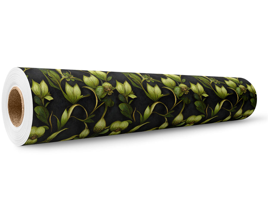 Hidden Ivy Floral Wrap Film Wholesale Roll~Rwraps Series 914 Digitally Printed Vinyl Roll~5