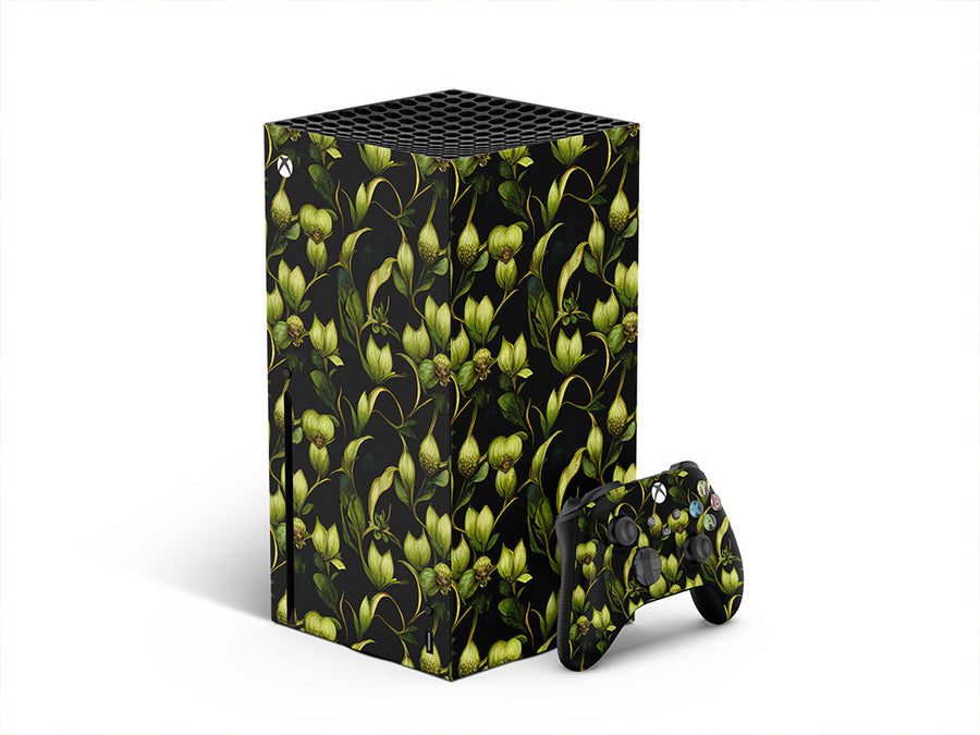 hidden ivy floral XBOX DIY Decal