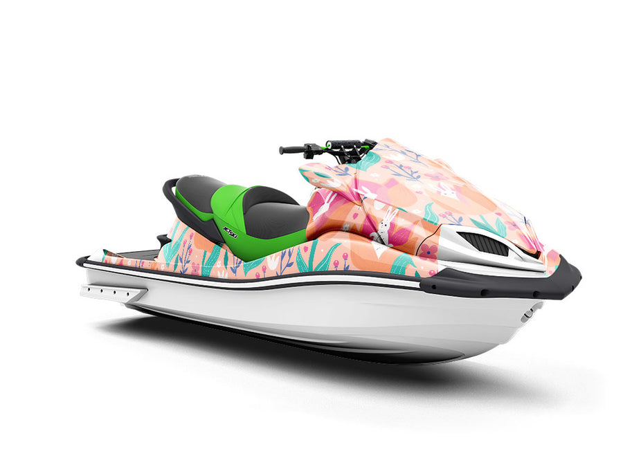 Hidden Tulips Animal Jet Ski Vinyl Customized Wrap