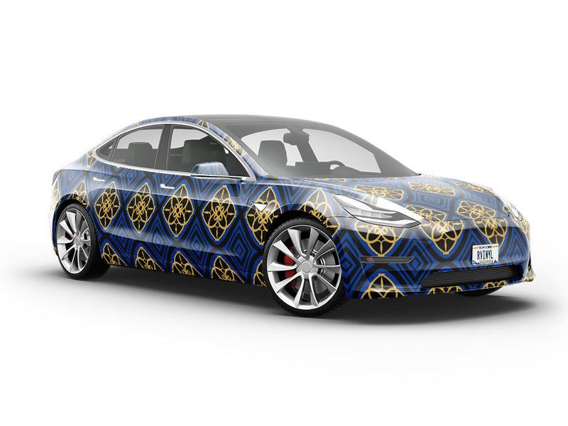 Hidden Wonders Art Deco Vehicle Vinyl Wrap
