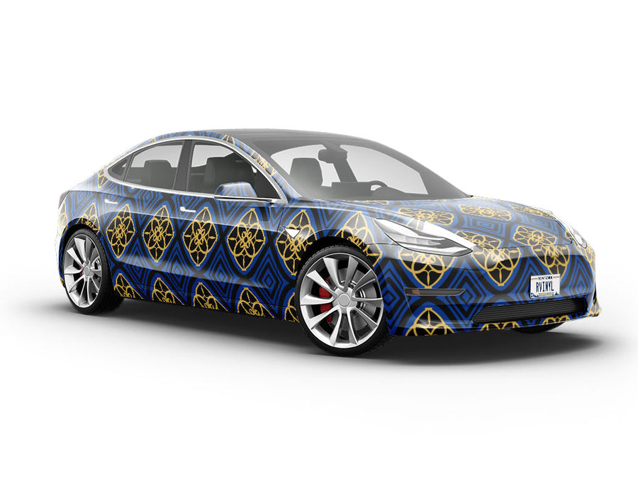 Hidden Wonders Art Deco Vehicle Vinyl Wrap
