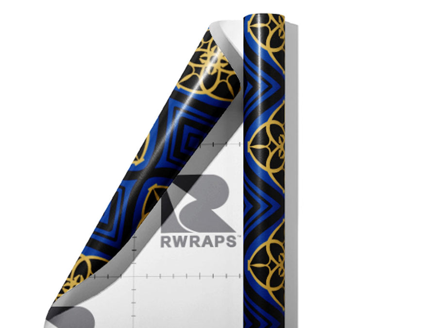 Hidden Wonders Art Deco Wrap Film Sheets~Rwraps Series 914 Hidden Wonders Art Deco Scrolled Sheet~3
