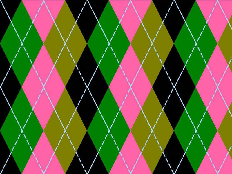 High Contrast Argyle Vinyl Wrap Pattern~Rwraps Series 914 Digitally Printed Vinyl Wrap~0