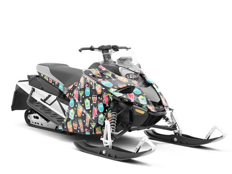 High Spirits Alcohol Custom Wrapped Snowmobile
