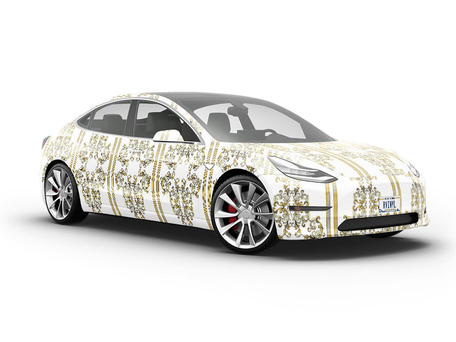 High Status Tile Vehicle Vinyl Wrap