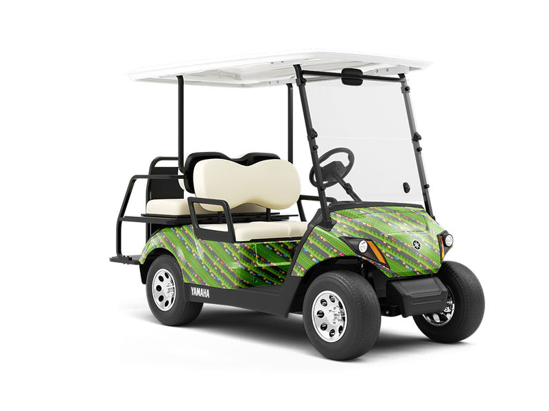 Highway Commute Cityscape Wrapped Golf Cart