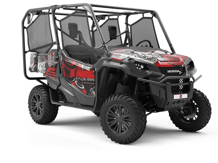 Hip Hop Beats Graffiti Utility Vehicle Vinyl Wrap