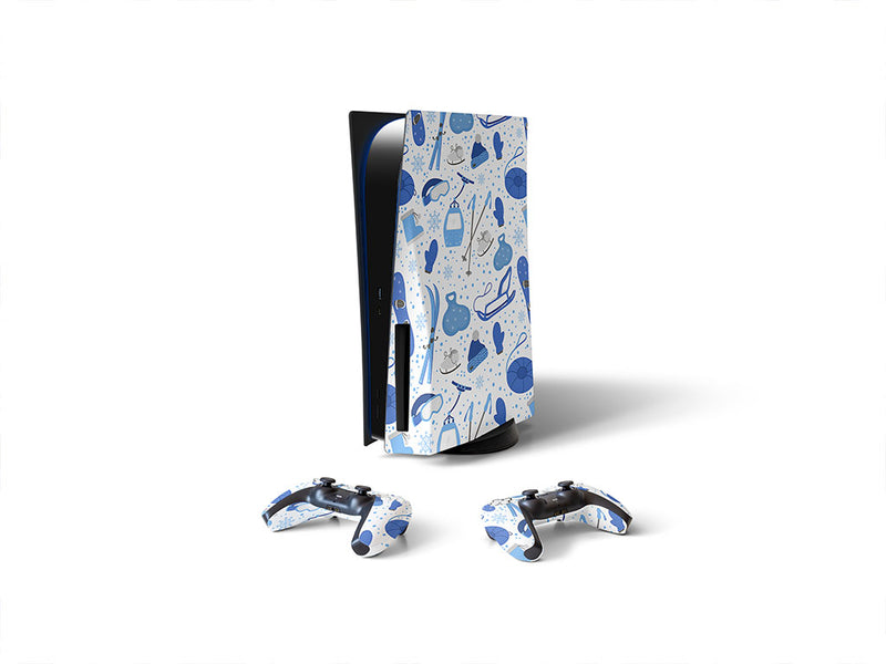 hitting slopes sport Sony PS5 DIY Skin