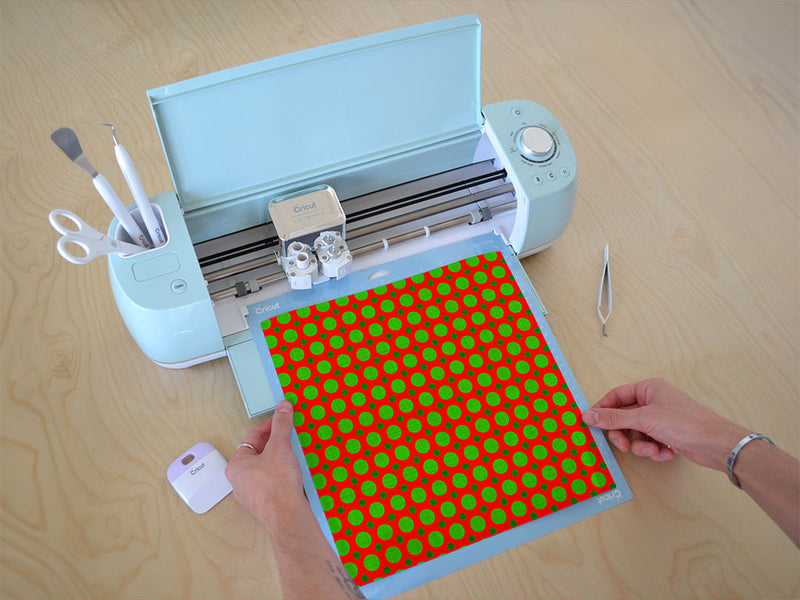 ho ho ho polka dot Cricut Compatible Vinyl