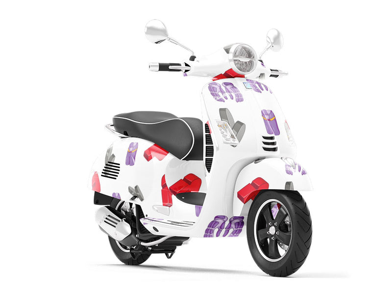 Hockey Gloves Sport Vespa Scooter Wrap Film