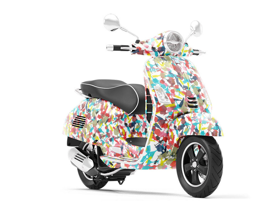 Holding Liquor Alcohol Vespa Scooter Wrap Film