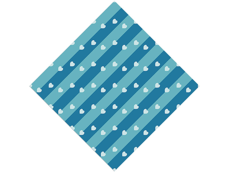 Hole Punched Heart Vinyl Wrap Pattern