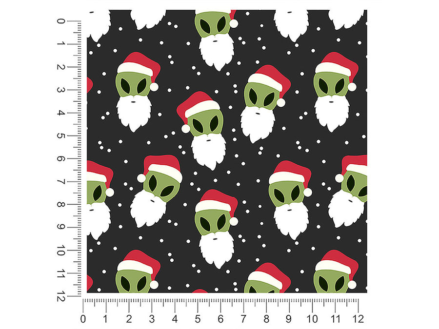 holly jolly science fiction 1ft x 1ft Craft Sheets