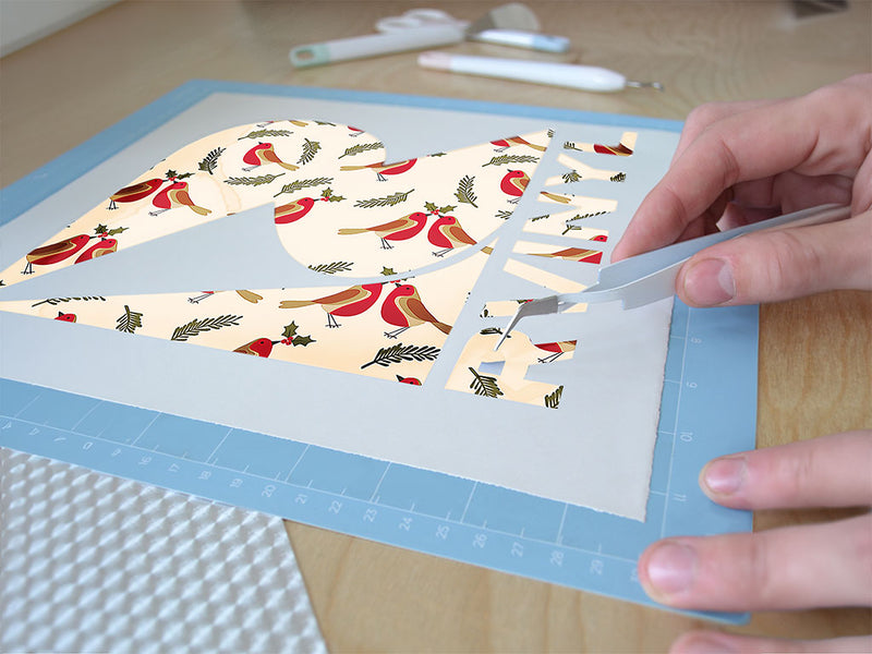 holly jolly bird Easy Weed Craft Vinyl