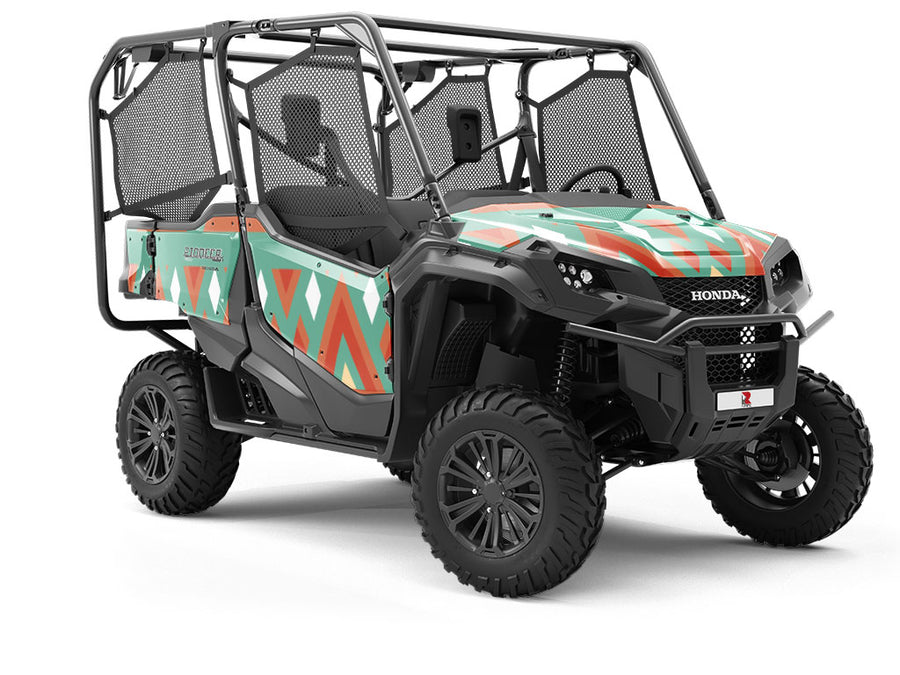 Holy Mountain Art Deco Utility Vehicle Vinyl Wrap