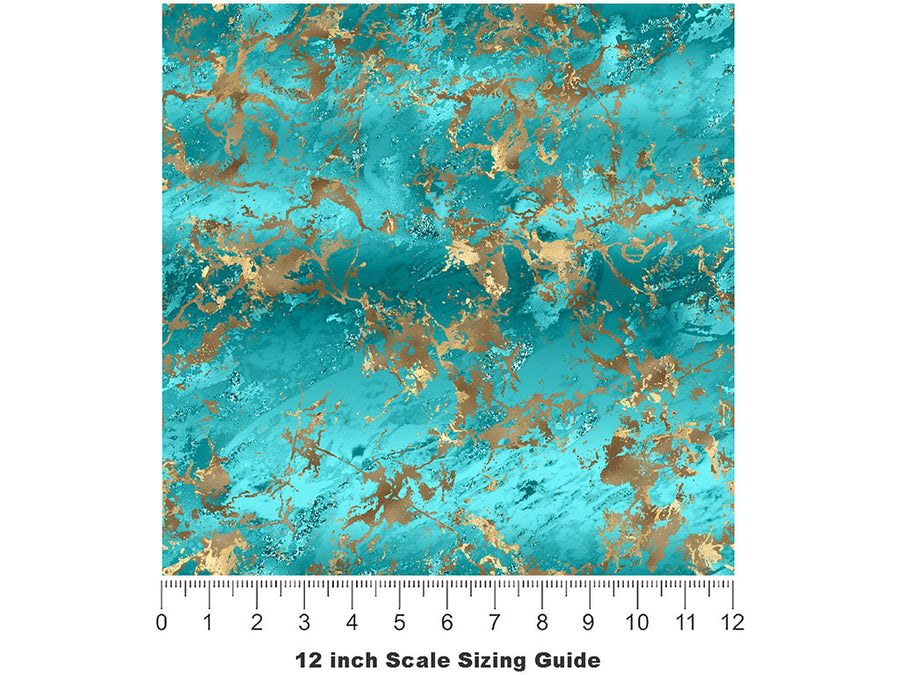 Holy Stone Gemstone Vinyl Film Pattern Size 12 inch Scale~Rwraps Holy Stone Gemstone Sizing Chart~2