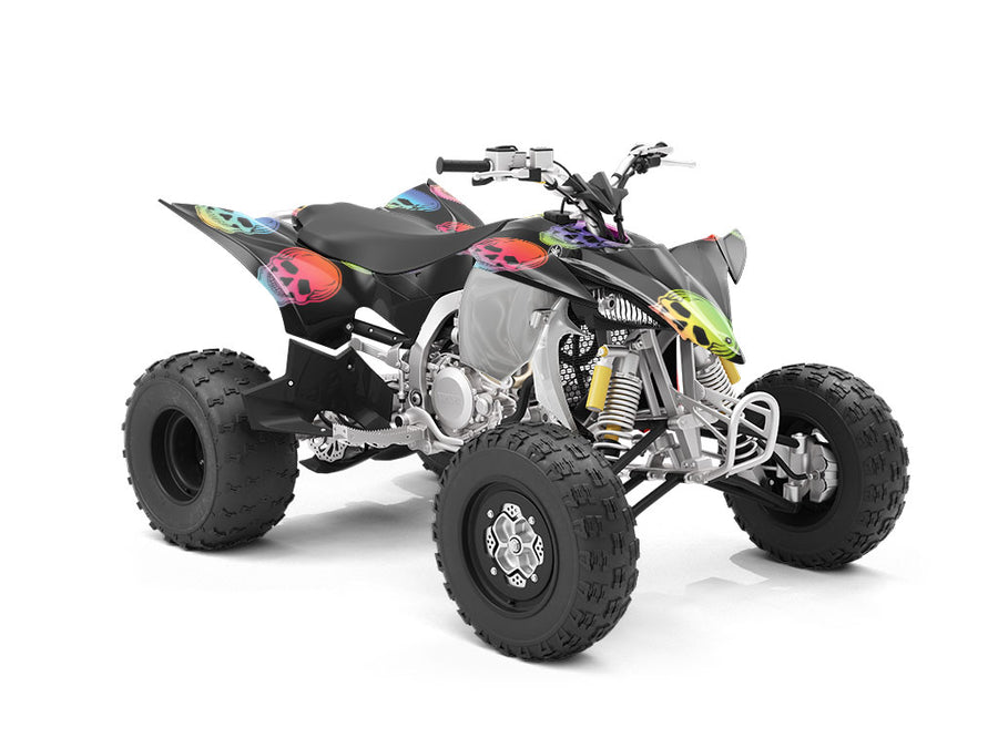 Hombre Skulls Tattoo ATV Wrapping Vinyl