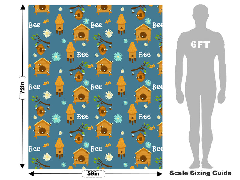 Home Sweet Home Bug Vehicle Wrap Scale~Rwraps Series 914 Home Sweet Home Bug Measurements~1