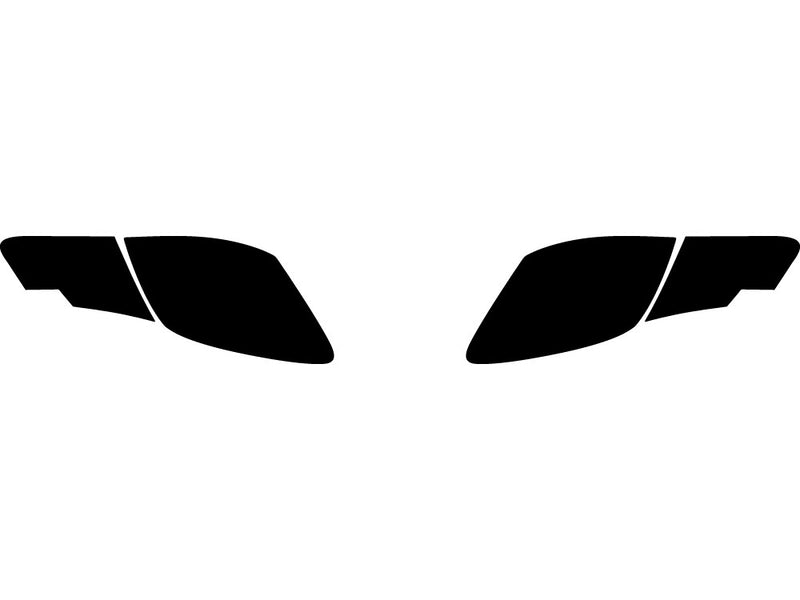 accord (sedan) Precut Tail Light Tint Diagram