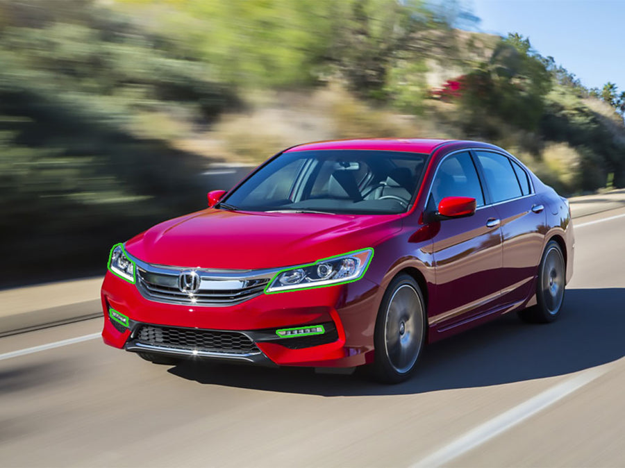 honda accord 2016-2017 (sedan) Headlight Protection Installation Location