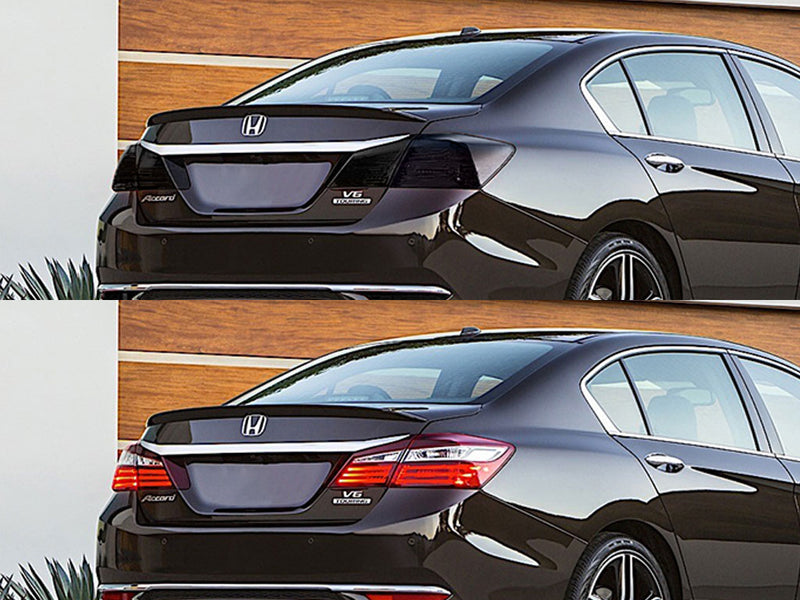 accord (sedan) Before and After Smoked Taillights
