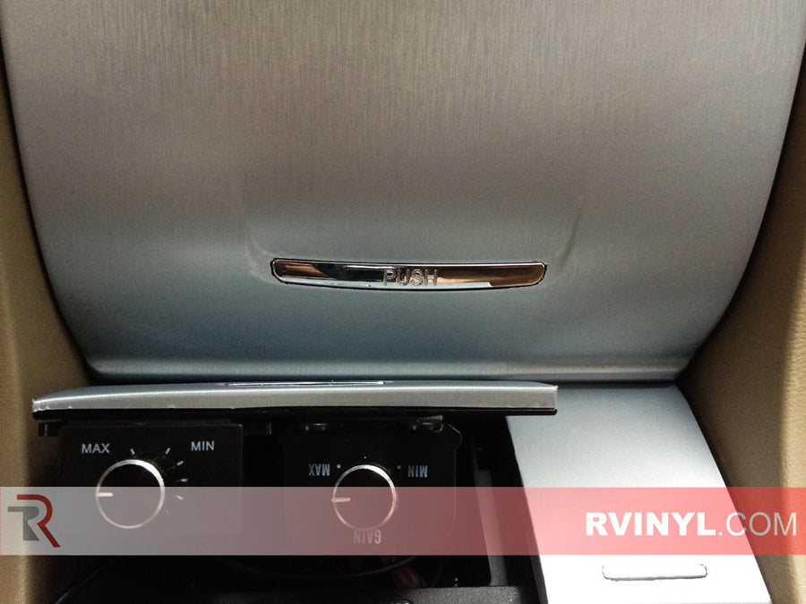 Honda Accord Brushed Aluminum Storage Door Wrap