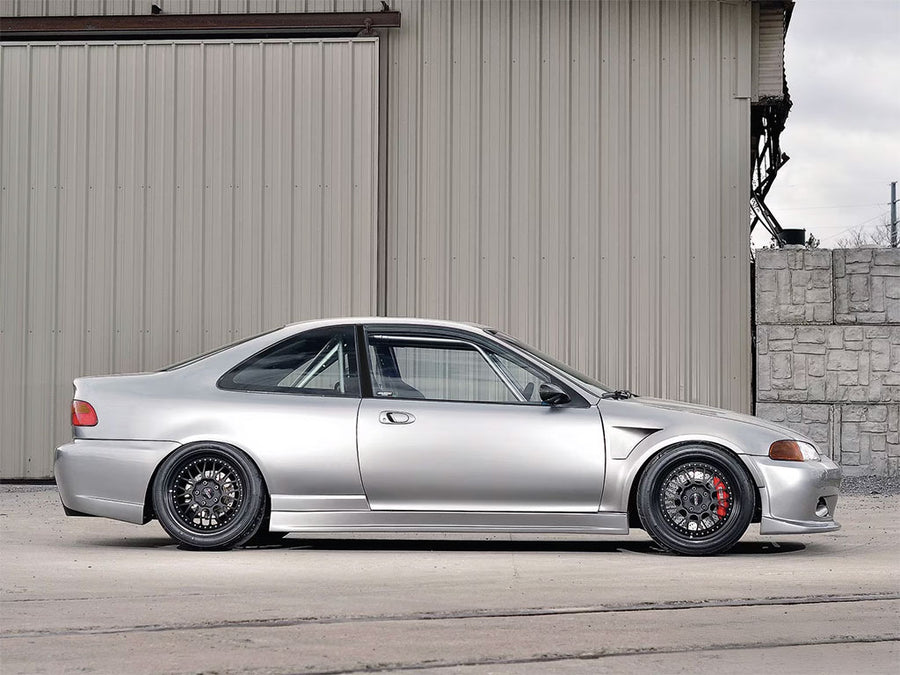 honda civic 1992-1995 (coupe) Carbon Fiber Pillar Trim