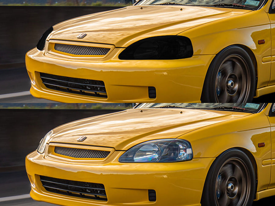 honda civic 1996-1998 Headlight Tint Appearance