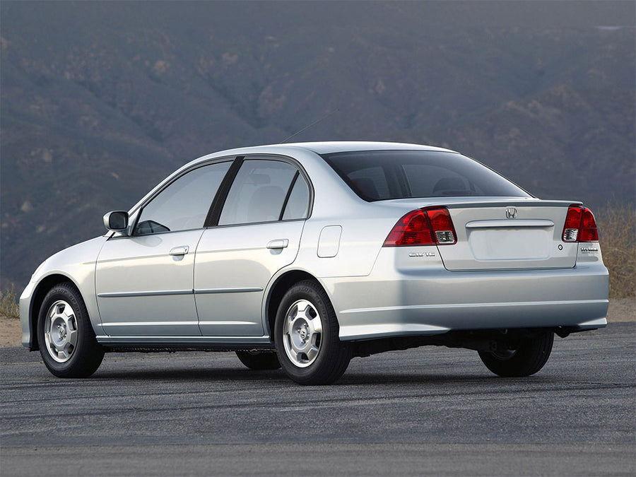 honda civic 2001-2005 (sedan) Carbon Fiber Pillar Trim