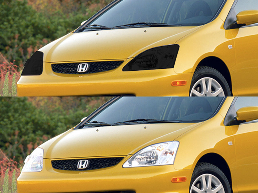 honda civic 2002-2003 (si) Headlight Tint Appearance