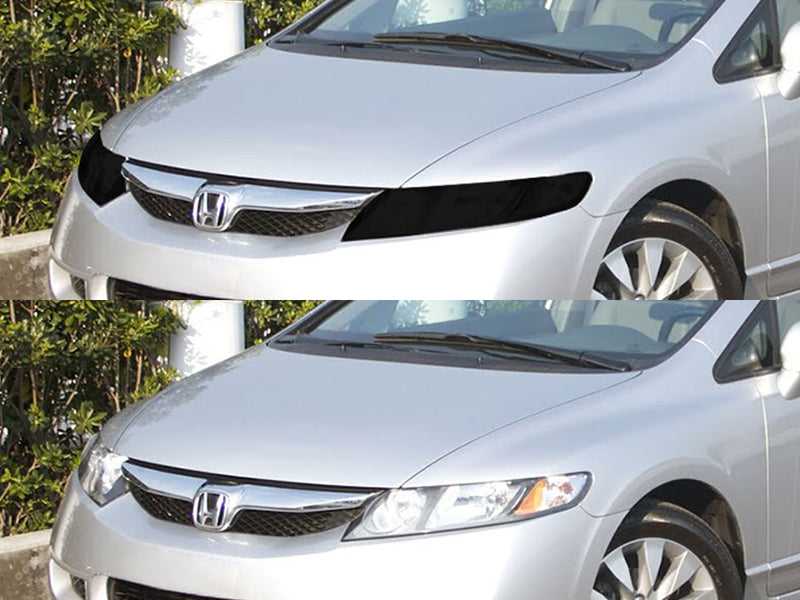 honda civic 2006-2011 (sedan) Headlight Tint Appearance