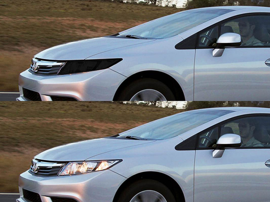 honda civic 2013-2015 (sedan) Headlight Tint Appearance