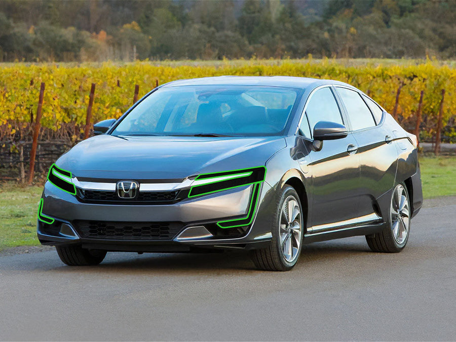 honda clarity 2017-2021 Headlight Tint Location