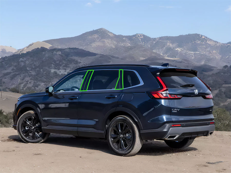 honda cr-v 2023-2024 Pillar Post Trim Installation Location