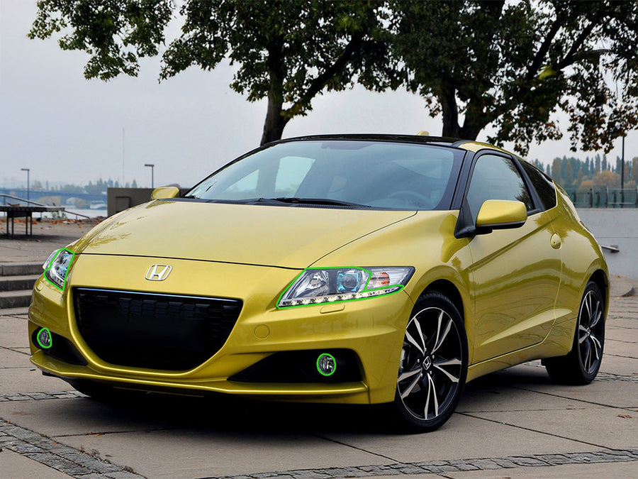 honda cr-z 2011-2012 Headlight Protection Installation Location