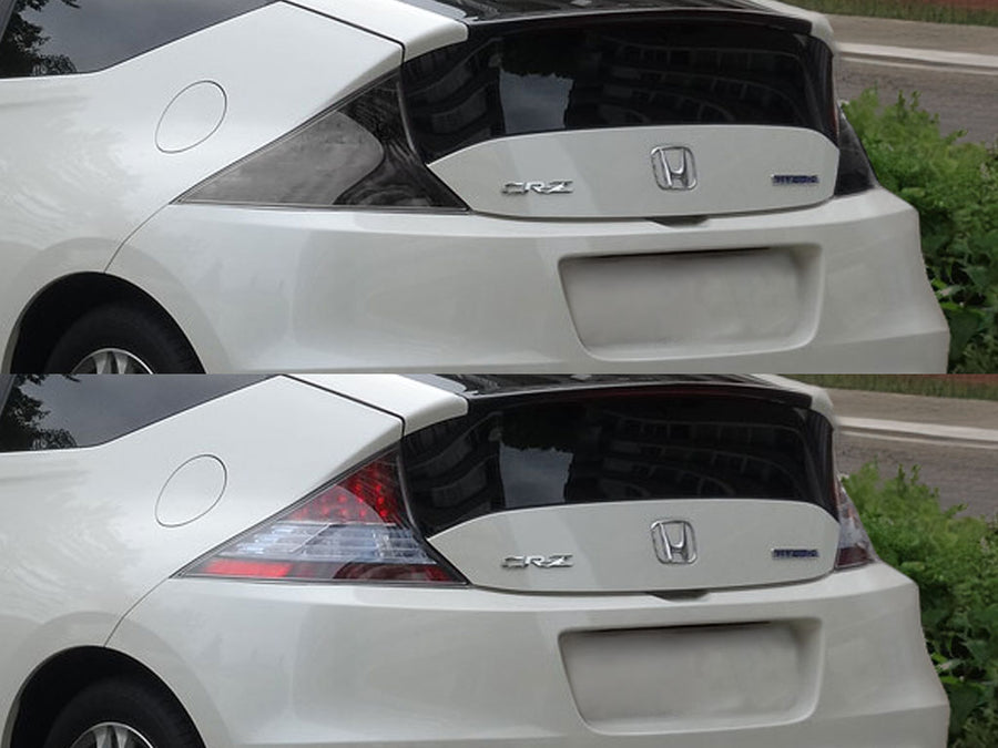 cr-z Before and After Smoked Taillights