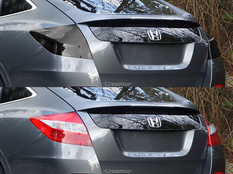 crosstour Before and After Smoked Taillights
