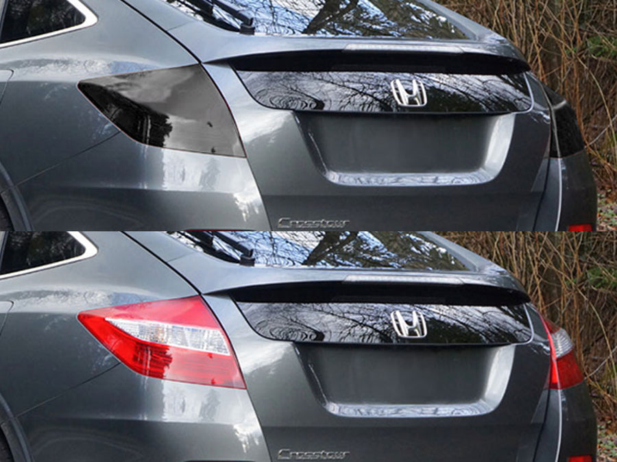 crosstour Before and After Smoked Taillights