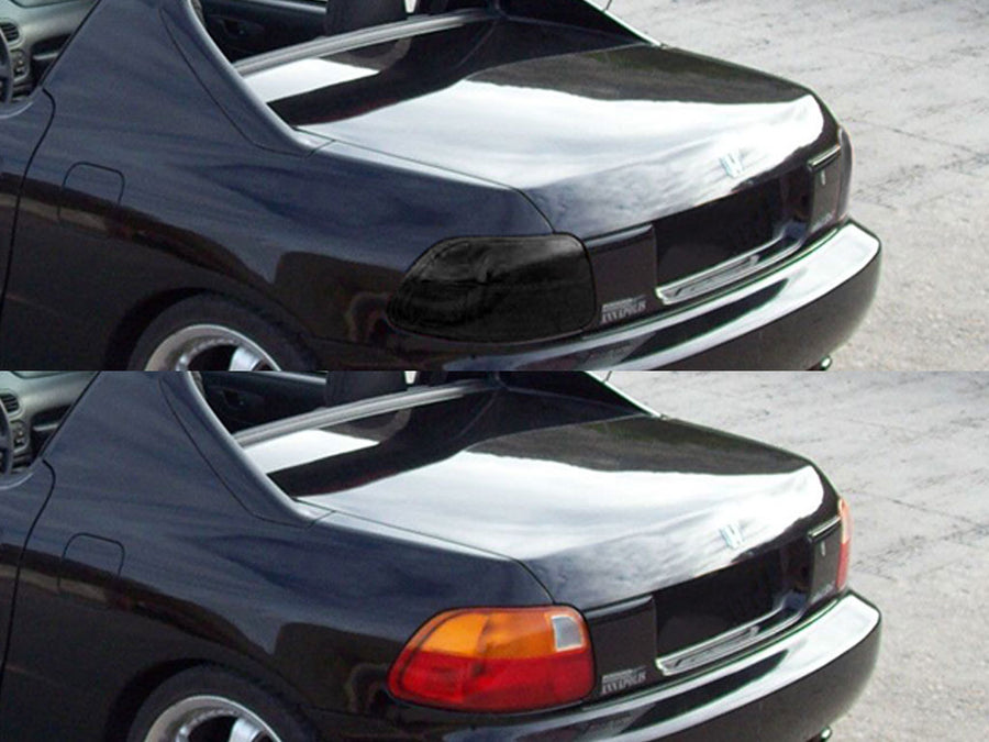 del sol Before and After Smoked Taillights