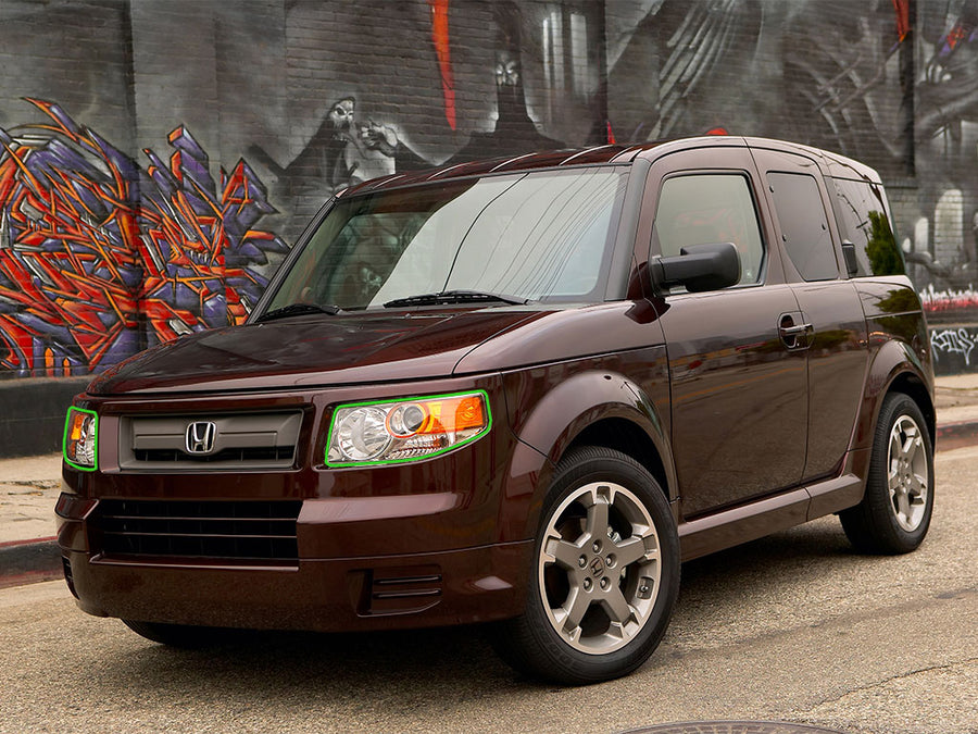 honda element 2003-2008 Headlight Protection Installation Location
