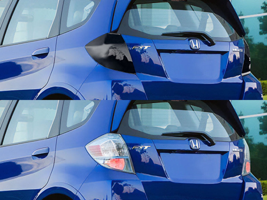 fit Before and After Smoked Taillights