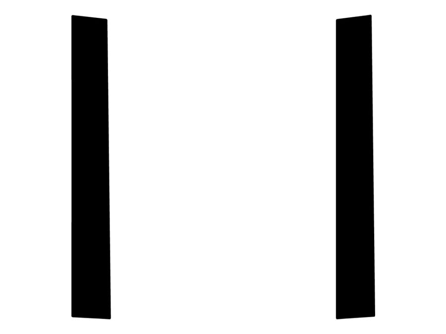 honda odyssey 1999-2004 Gloss Black Pillar Trim