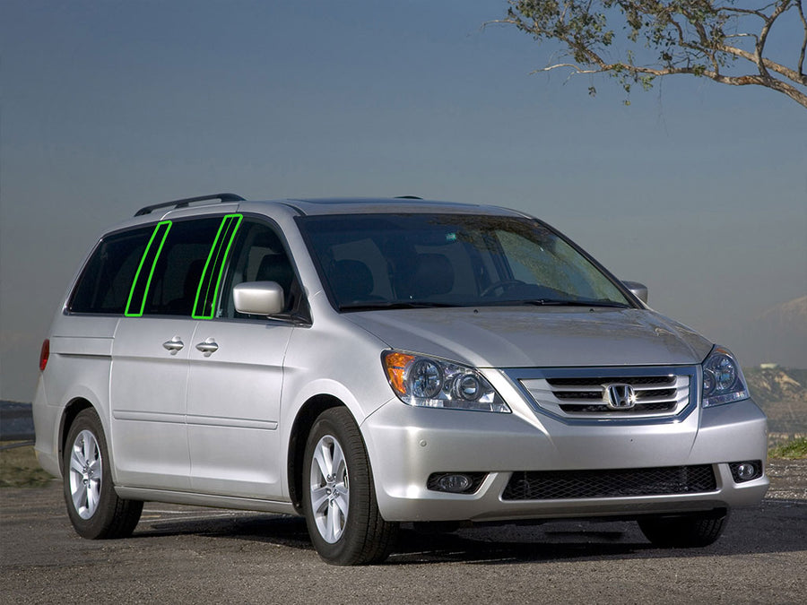 honda odyssey 2005-2010 Pillar Post Trim Installation Location