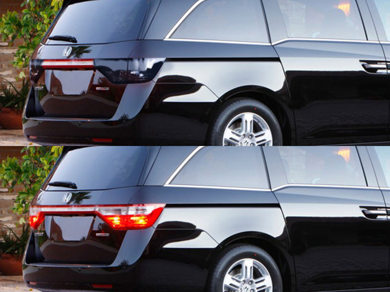 odyssey Before and After Smoked Taillights