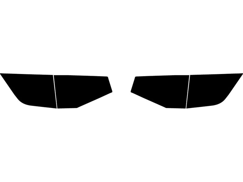 odyssey Precut Tail Light Tint Diagram